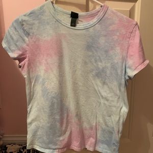 Target Tie-dye top